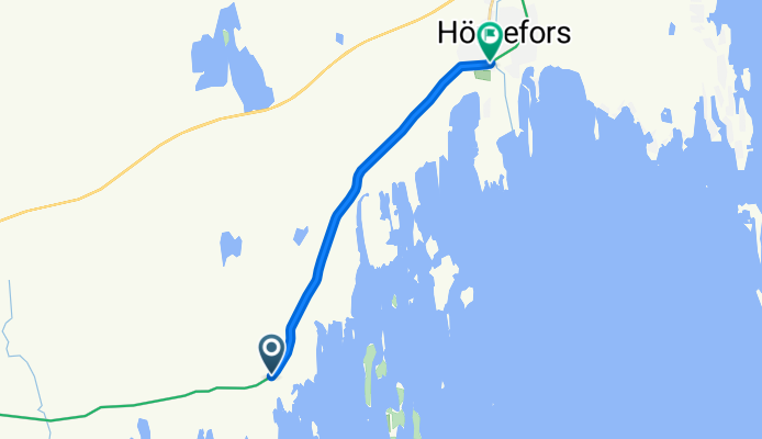 EuroVelo 10 Sweden – Cykelspåret (17), Hörnefors