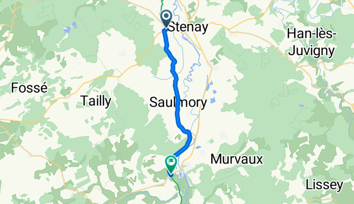 EV19 France 10, Dun sur Meuse - Stenay