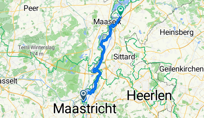 LF Maasroute 02: Maastricht to Maasbracht