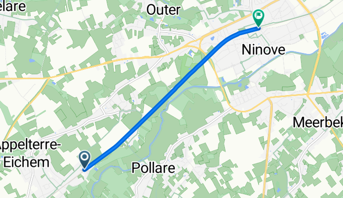 F416 Fietssnelweg Ninove - Appelterre (wenslijn)