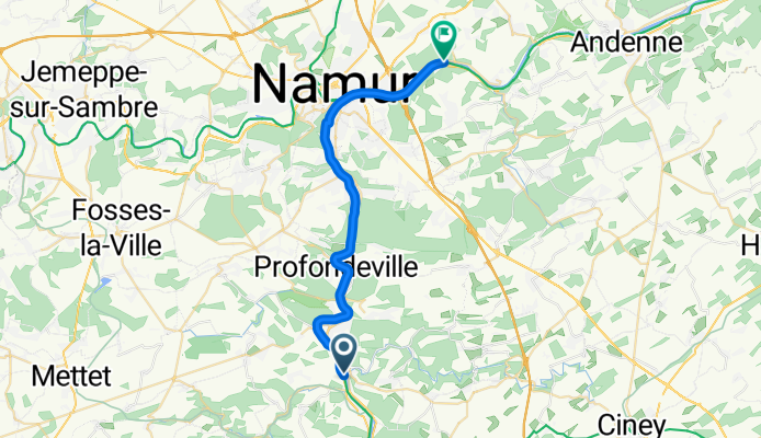 EuroVelo 19 - La Meuse à Vélo - Tronçon Belgique