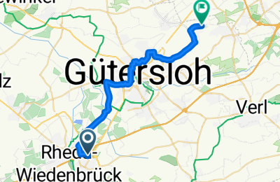 Route in der Bikemap App öffnen