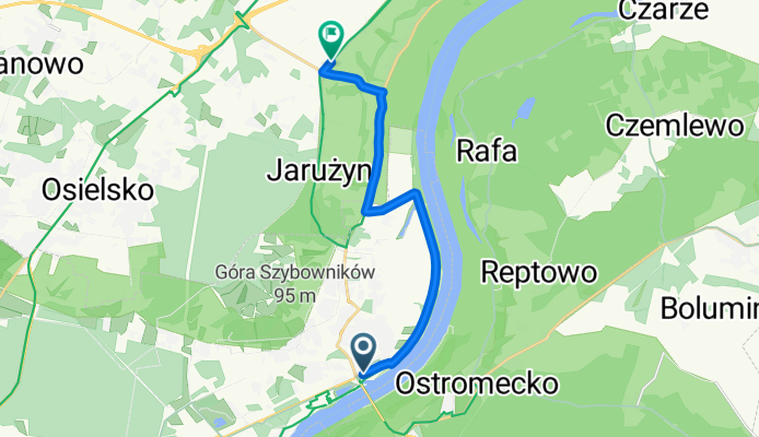 Wiślana Trasa Rowerowa - Kujawsko-Pomorskie Lewa