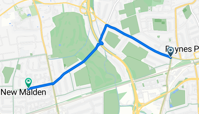 LCN 74: New Malden to New Malden