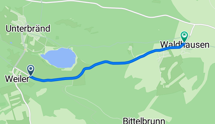 RadNETZ Titisee-Neustadt - Bräunlingen: Bräunlingen - Löffingen