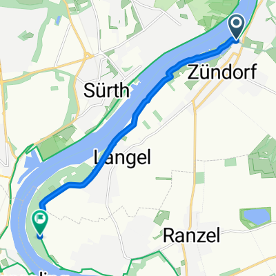 Pilgerroute NRW: Wesseling → Porz am Rhein