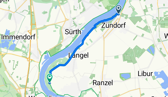 Pilgerroute NRW: Wesseling → Porz am Rhein