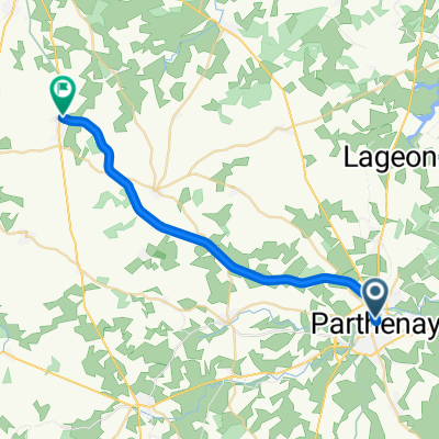 La Vélidéale - Voie verte Parthenay-Bressuire: La Chapelle-Saint-Laurent à Parthenay
