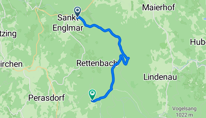 Trans Bayerwald Südroute Etappe 5: Sankt Englmar – Böbrach