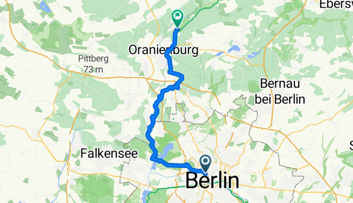 Radweg D11 Etappe 03: Berlin-Wedding – Oranienburg