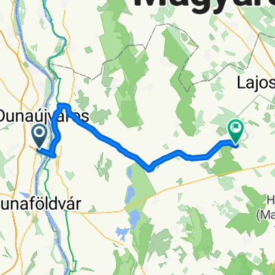 5. sz. országos kerékpáros útvonal: Dunavecse – Kerekegyháza