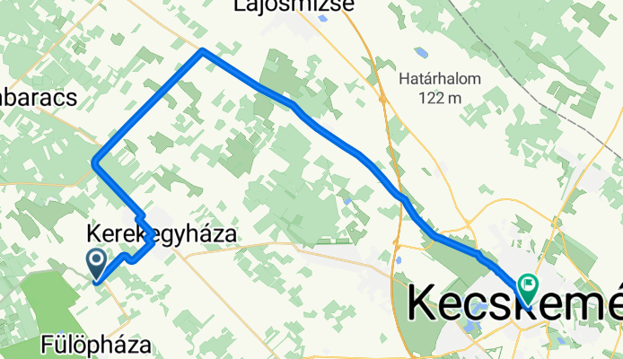 5. sz. országos kerékpáros útvonal (Dunaújváros – Kecskemét szakasz)