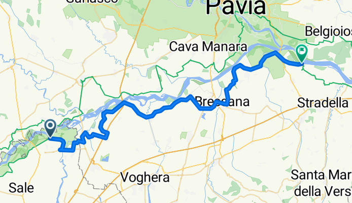 EuroVelo 8 – Italia 4b: Isola Sant’Antonio – San Cipriano Po