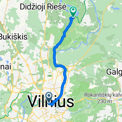 EuroVelo 11 - East Europe Route - part Lithuania