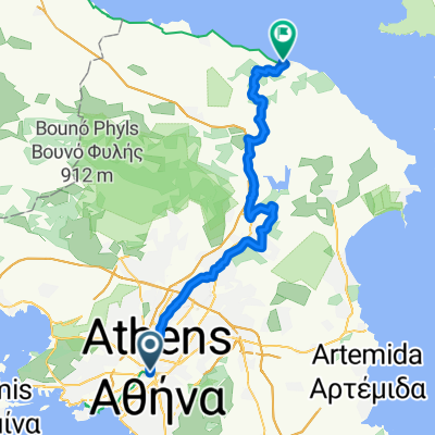 Eurovelo 11 - East Europe Route - part Greece