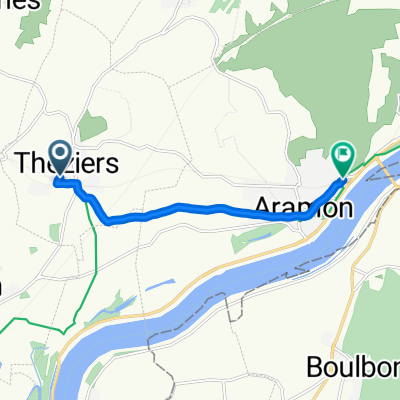 Route to Carrefour Contact Contact Aramon
