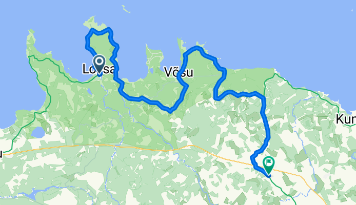 EuroVelo 11 - East Europe Route - part Estonia
