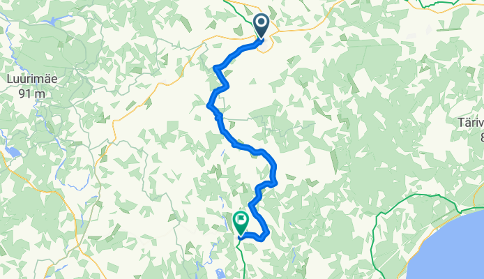 EuroVelo 11 - East Europe Route - part Estonia