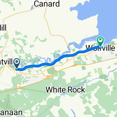 Harvest Moon Trailway: Kentville to Wolfville