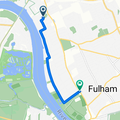 Cycleway 34: Hammersmith to Wandsworth