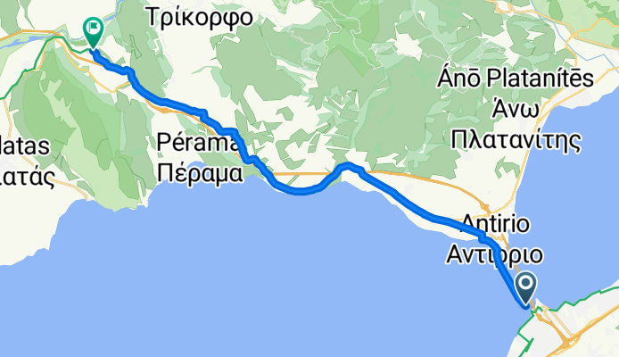 EuroVelo 8 - Mediterranean Route - part Greece