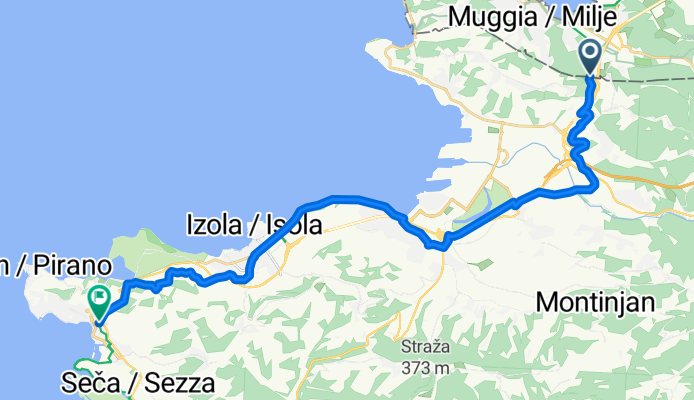 EuroVelo 8 - Mediterranean Route - part Slovenia