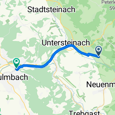 Main-Radweg, Abschnitte 1 bis 9