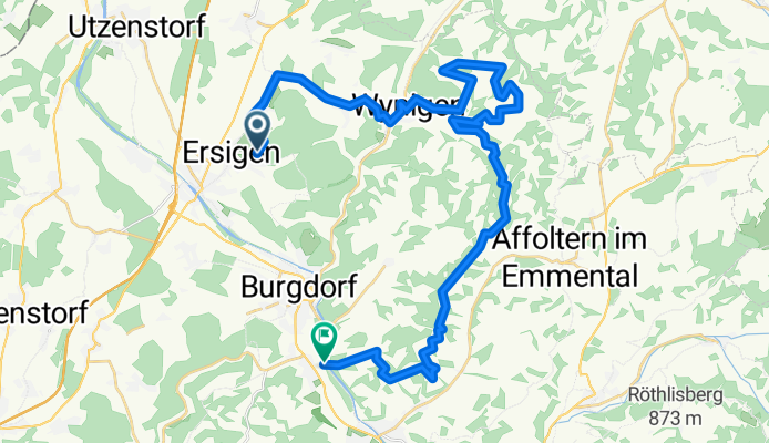 Herzschlaufe Burgdorf: Ersigen – Oberburg