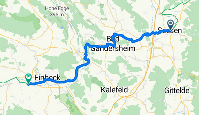 Radweg Deutsche Einheit - Abschnitt 3: Kassel - Goslar