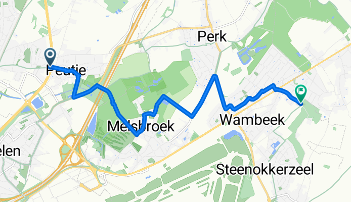 Groene Gordelroute: Vilvoorde to Steenokkerzeel