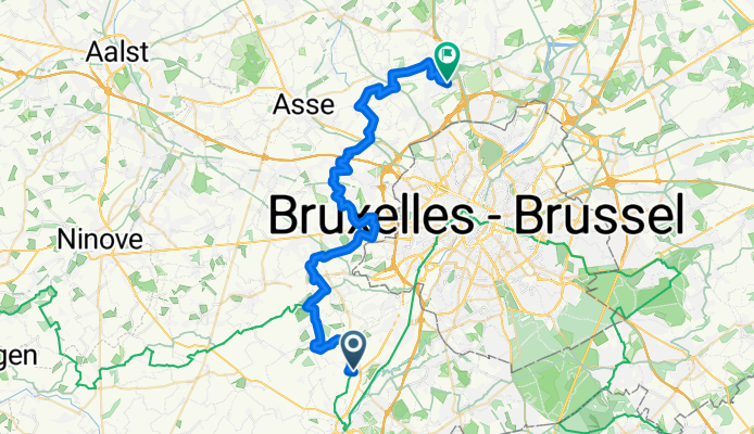 Groene Gordelroute 3: Sint-Pieters-Leeuw to Bever