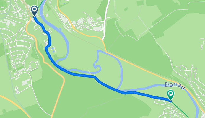 Seen-Tour: Sigmaringen to Sigmaringendorf