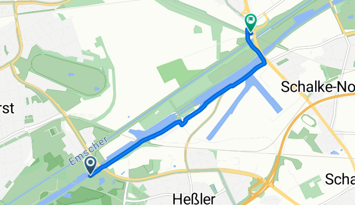 Sutumer Brücken (63) - Nordsternpark (90)