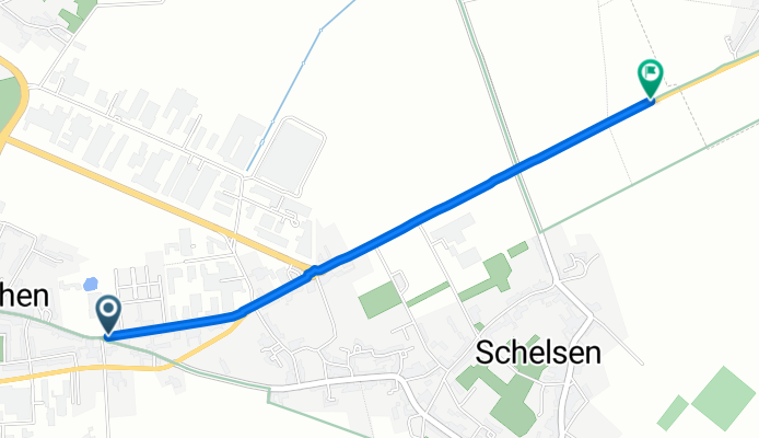 Radverkehrsnetz NRW (Stadt Mönchengladbach) – Korschenbroich