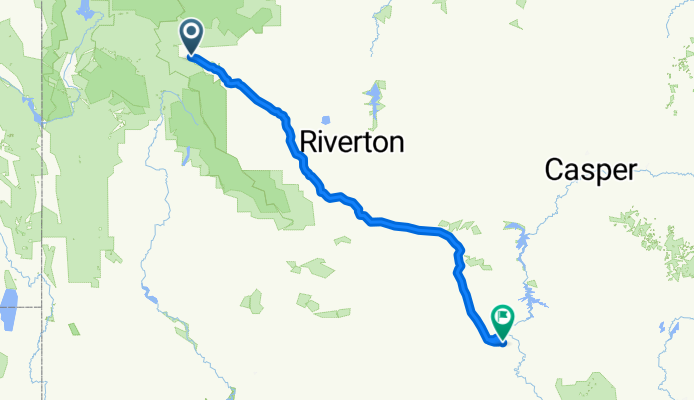 TransAmerica Trail, Wyoming: Fort Washakie to Rawlins