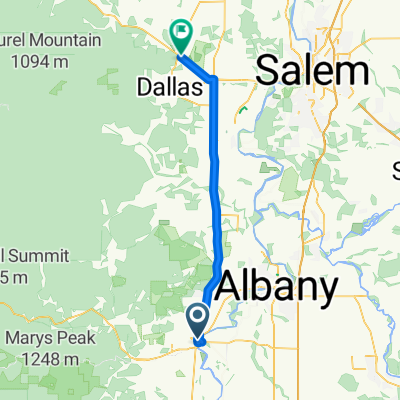 TransAmerica Trail: Corvallis to Dallas (Oregon)