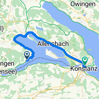 EuroVelo 15 – Rheinradweg: Gaienhofen – Kreuzlingen