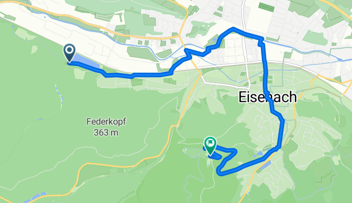 Herkules-Wartburg-Radweg