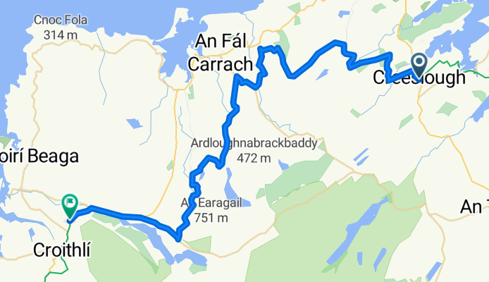 EuroVelo 1: Gweedore to DĂşn LĂşiche