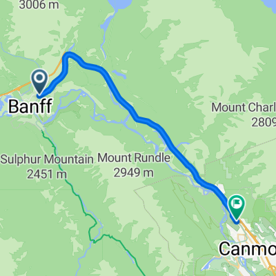 Rocky Mountain Legacy Trail: Banff to Canmore (Trans Canada Trail)