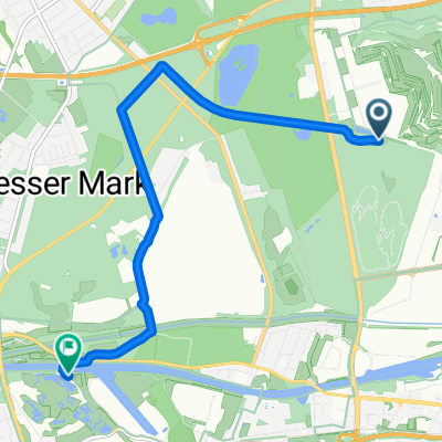 Haldenglück: Gelsenkirchen (Zoom Erlebniswelt 44) - Herten (Zeche Ewald 43)