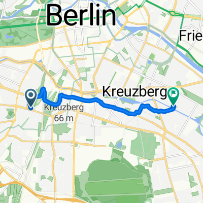 Bülowstraße, Berlin nach Paul-Lincke-Ufer, Berlin