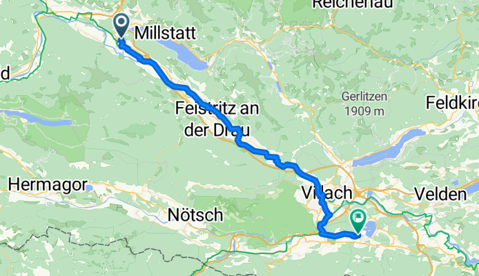 Lutherstraße, Spittal an der Drau nach Kirchenweg, Finkenstein am Faaker See