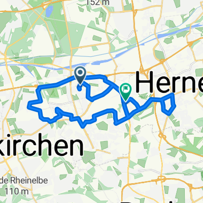 Wanner Markt, Herne to Bielefelder Straße, Herne