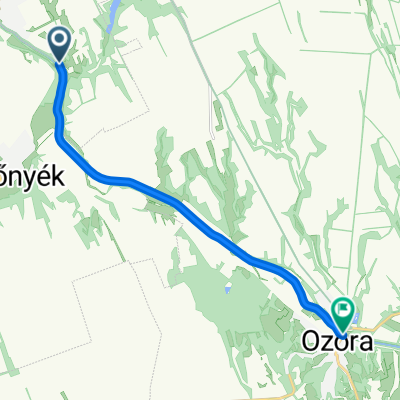 Lajoskomárom to Ozora