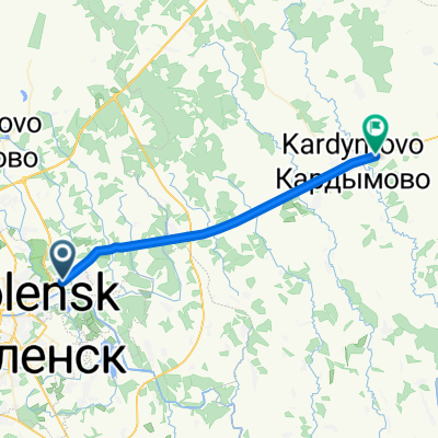 EuroVelo 2 - Capitals Route - part Russia