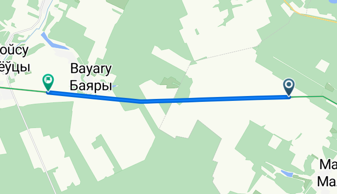 EuroVelo 2 - Capitals Route - part Belarus