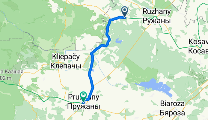 EuroVelo 2 - Capitals Route - part Belarus