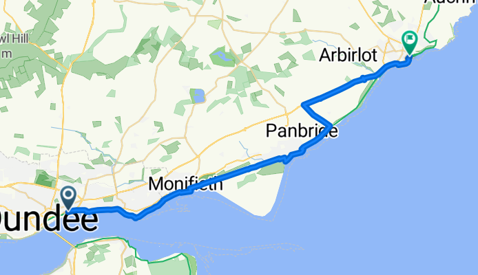 EuroVelo 12 UK Part 7: Arbroath to Dundee
