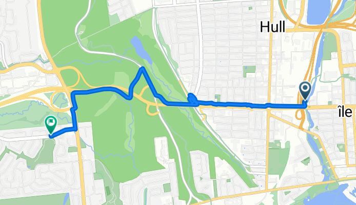 Sentier des Pionniers Pathway